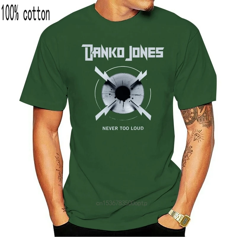 

Man Clothing Danko Jones Never Too Loud Rock Band T-Shirt New Fashion Men'S T Shirt Men Brand Clothing Tees Casual Top Tee