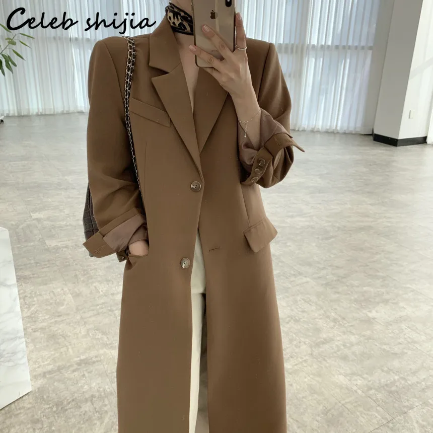 long blazers for women