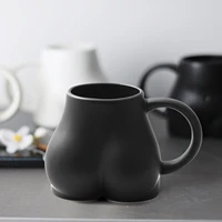 butt mug butt mug coffee cup funny tea cup 300ml butt ceramic coffee mug buttock mug cup for coffee milk tea juice white