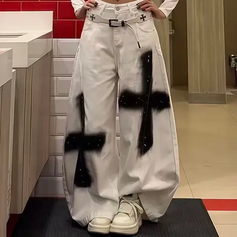 Neploe американские винтажные джинсы Cross Mom