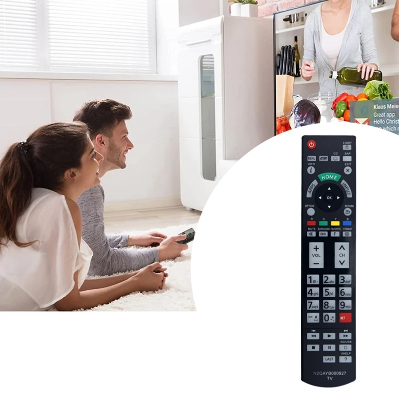 Замена пульта дистанционного управления N2QAYB000927 для Panasonic 4K HD TV TC58AX800U TC65AX800U TC65AX900U