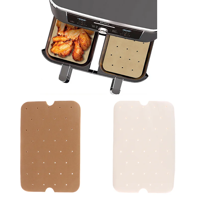 

100 шт./компл. аэрофритюрница для выпечки бумажный вкладыш антипригарный коврик одноразовый поднос для выпечки чизкейк кухонные инструменты...