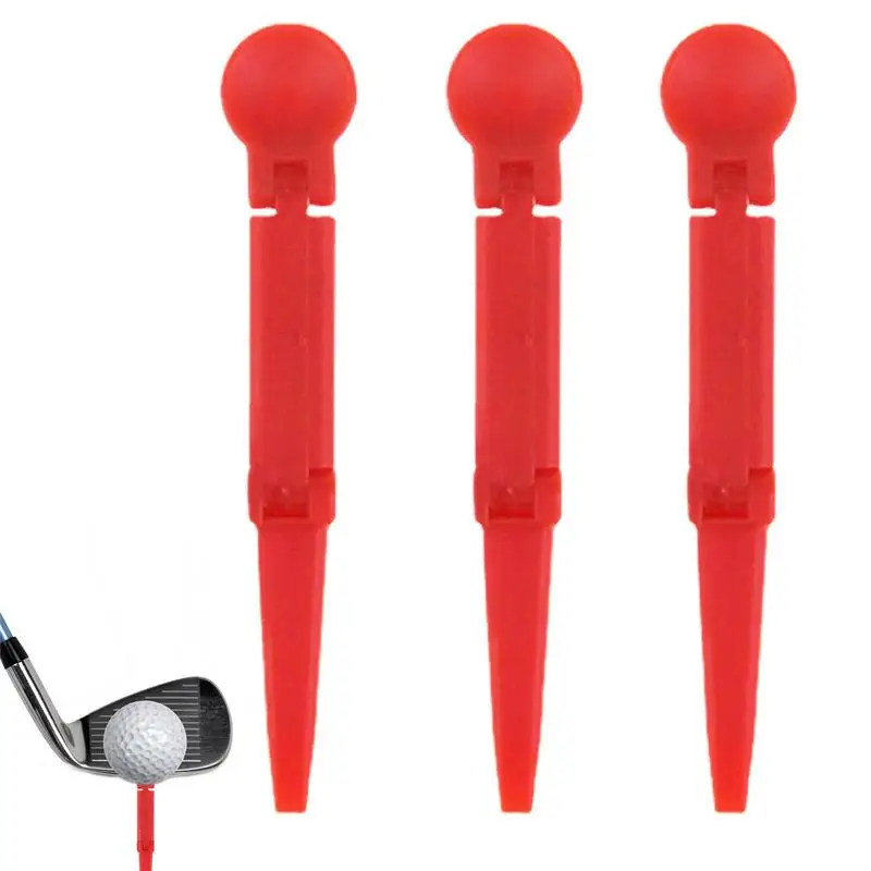 

Golf Tees Plastics Adjustable Golf Tees Long Golf Tees For Golfing Practice Sports Tournaments