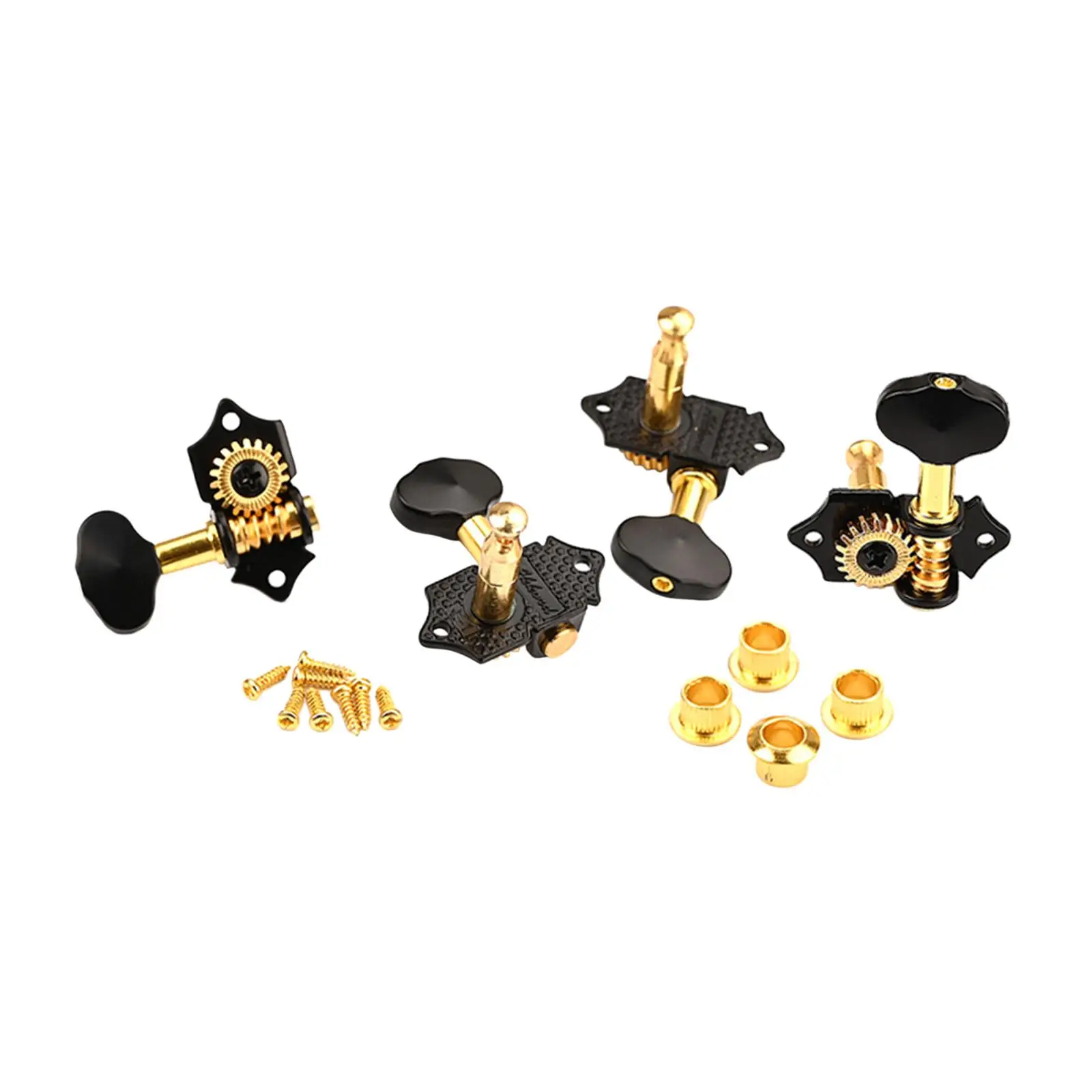 

Набор хромированных колышек для тюнинга гитары, головки станка, тюнеры с гайками, винтами, ключами, тюнеры