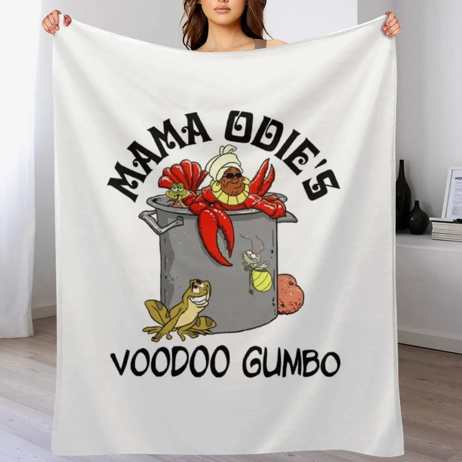 Пушистое одеяло Momma Odie Gumbo