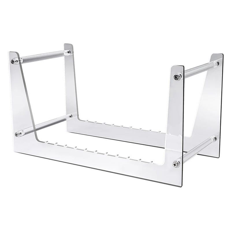 Прозрачная подставка для виниловых пластинок хранения настольных альбомов