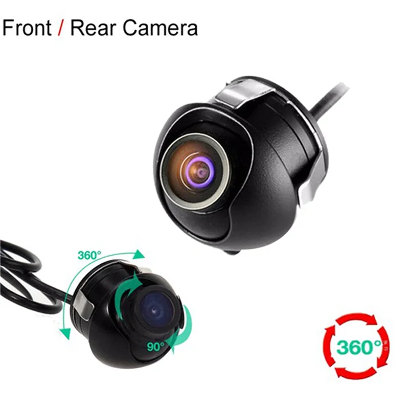 

Универсальная автомобильная видеокамера с поворотом на 360 градусов, переключатель управления автомобильной камерой, 4-ходовой преобразователь + 360-градусная камера заднего вида