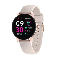 Smart Watch Women 2. 5D Curved Screen Sport Fitness Tracker Smartwatch Fashion Heart Rate SpO2 Monitor Waterproof Famale Watches