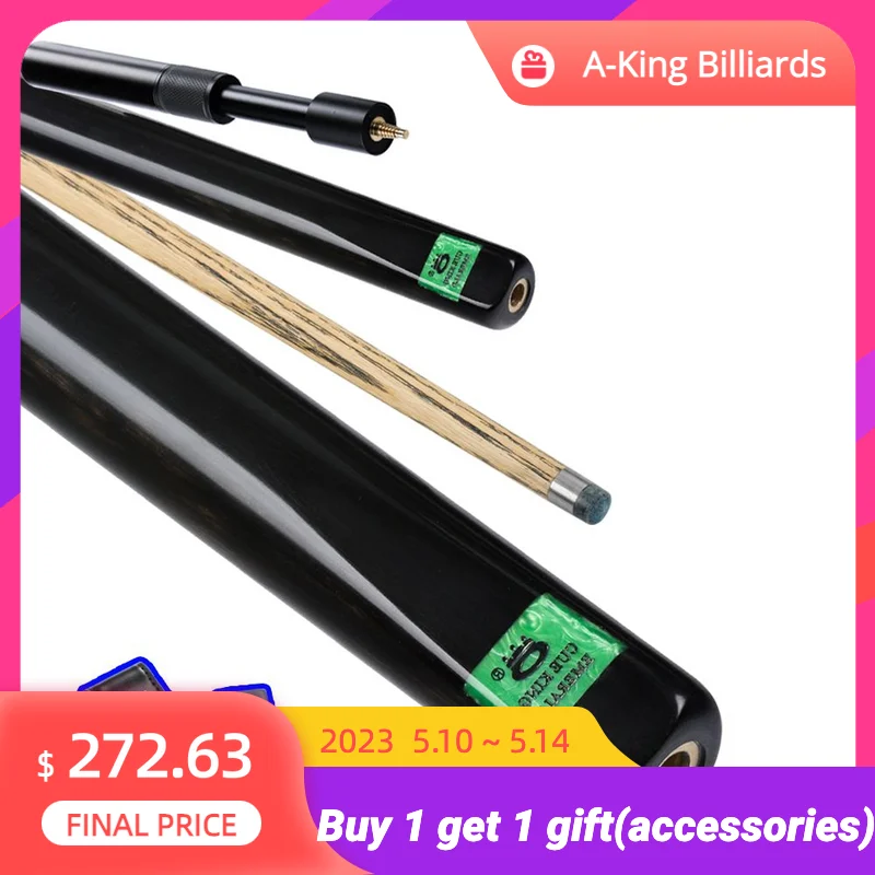 

Бильярдный Кий O'MIN Изумрудный 3/4 ручной работы, 9,5 мм