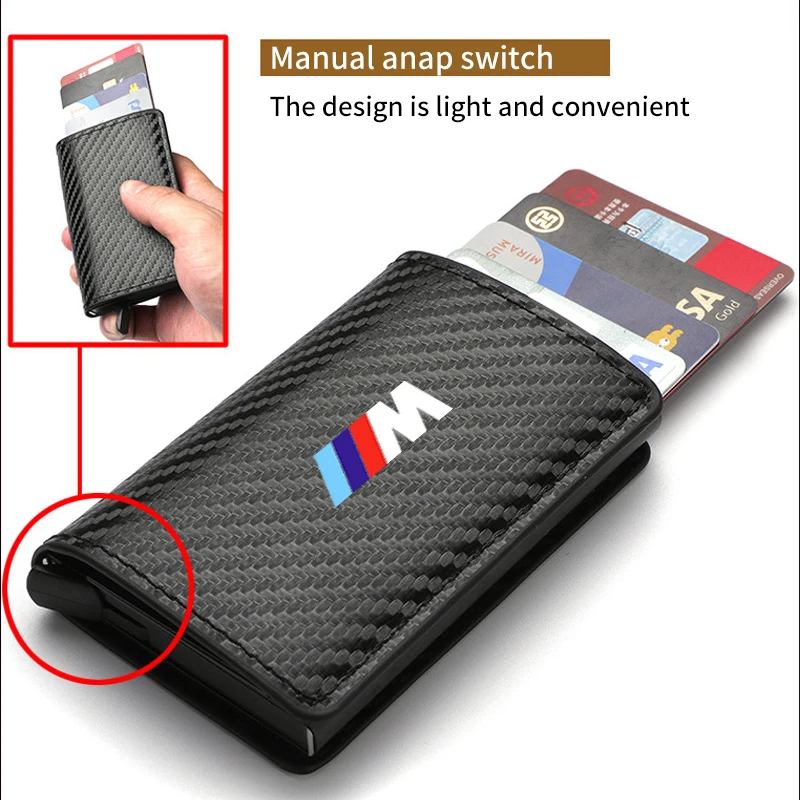 Автомобильные аксессуары карман для карт из углеродного волокна BMW M X1 X3 X5 X6 X7 E30 E90