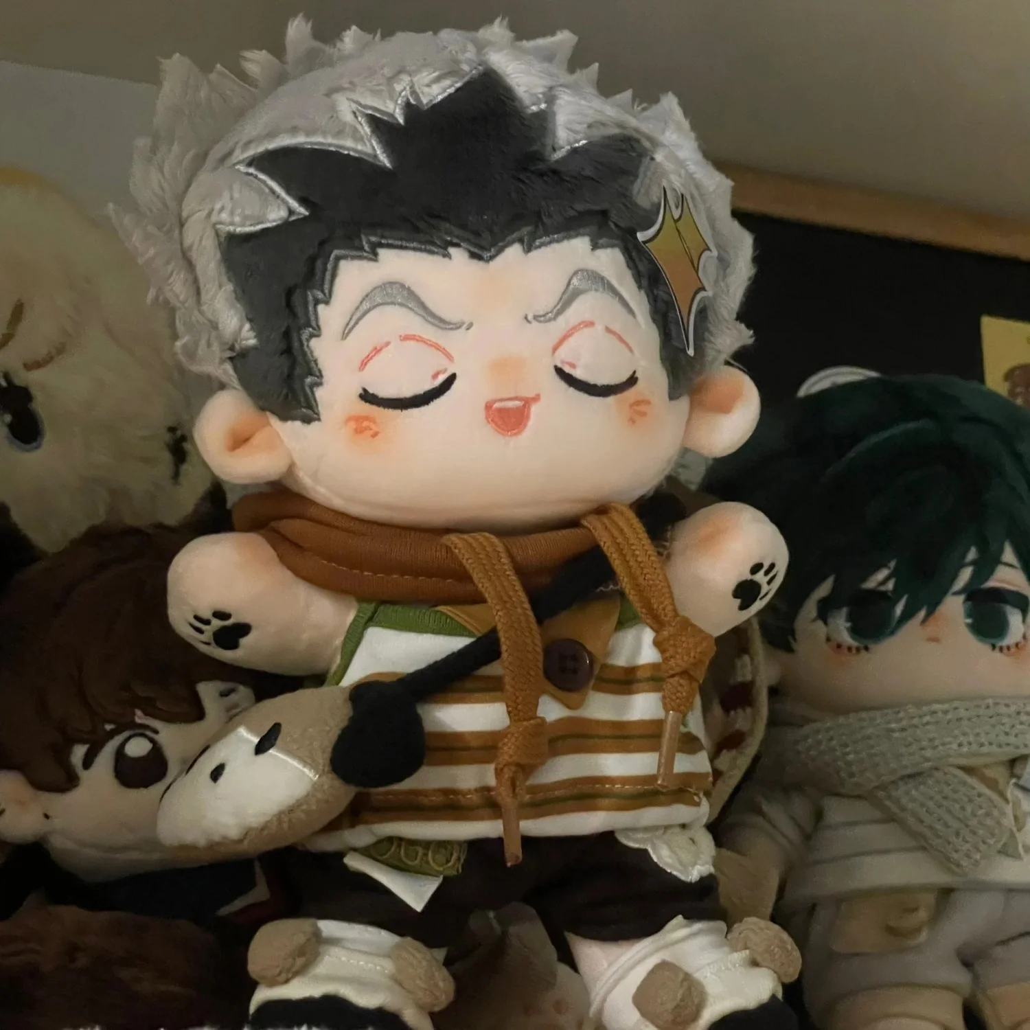 

Kotaro Bokuto Аниме Haikyuu! Милый монстр красивые плюшевые набивные куклы наряд плюшевая подушка талисман косплей подарок 20 см