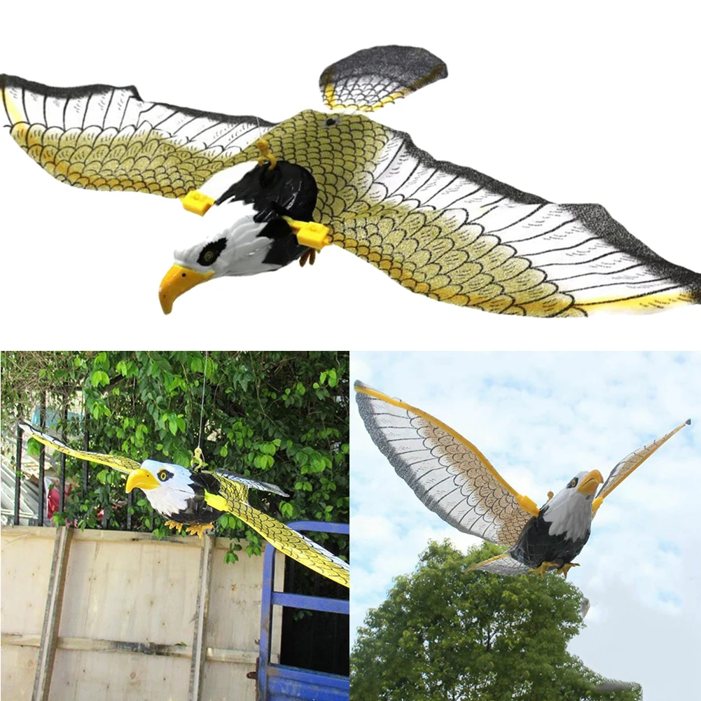 

Birds Repellent Hanging Eagle Flying Owl Repellent Scarer Decoy Protection Repellent Pest Control Scarecrow Garden Decor Tools