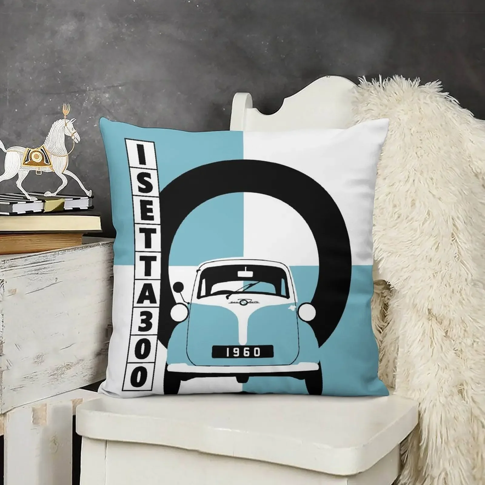 ISETTA BUBBLE CAR POP ART декоративная подушка для диванных подушек декоративные подушки