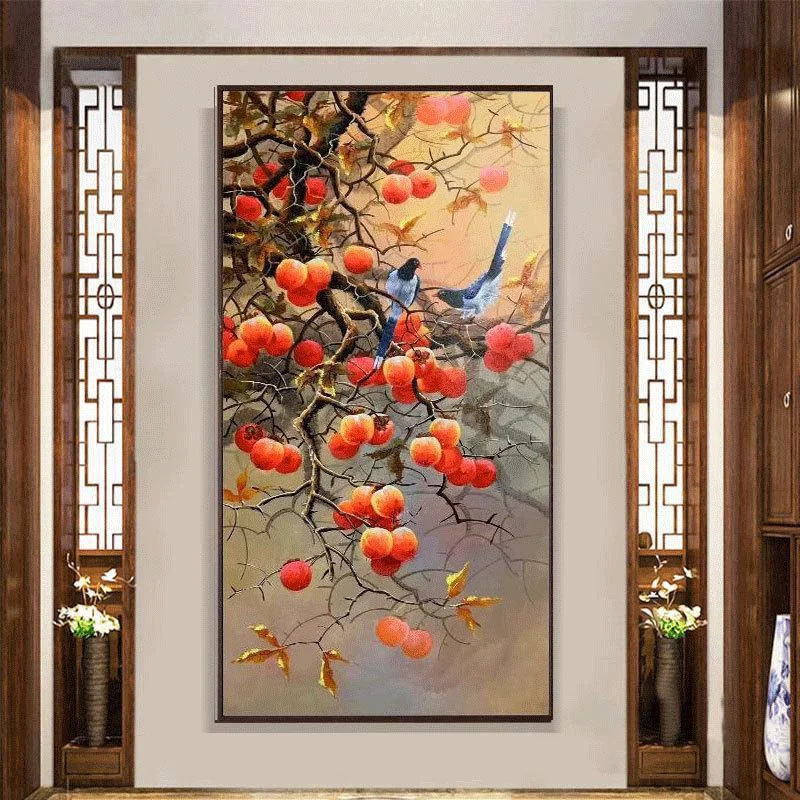 

Fruit Trees Canvas Living Room Bedroom Office Modern Decorative art Canvas Painting (Framelss)