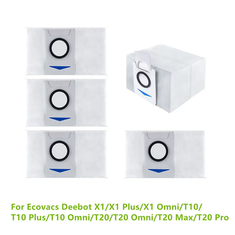 Мешки для пыли Ecovacs Deebot X1/X1 Plus/X1 Omni пылесоса T10/T10 Plus/T10 Omni/T20 Max/T20 Pro