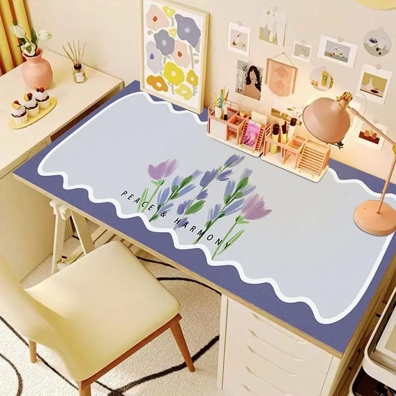 

Table MATS PVC waterproof desk cloth table mat can be scrubbed the desktop mat_AN2888