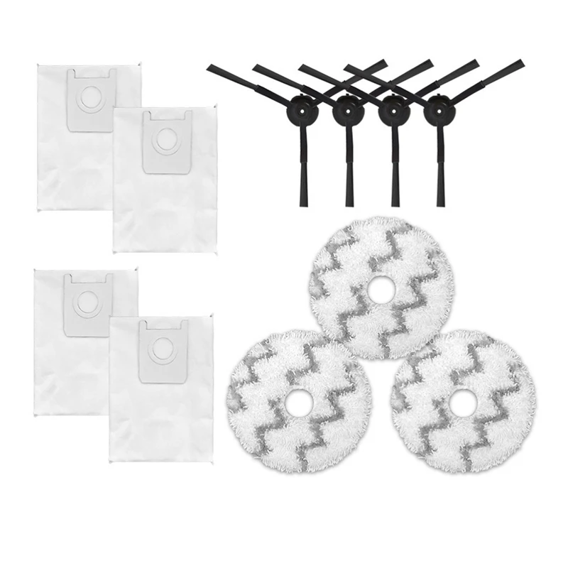 

Сменная боковая щетка для швабры, тканевая накладка, пылесборник для Xiaomi Roidmi EVA SDJ06RM, аксессуары для робота-пылесоса