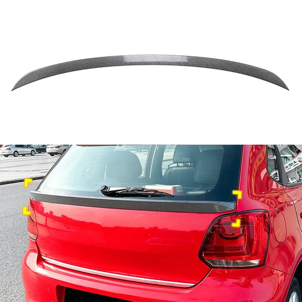 Автомобильный задний фонарь для Volkswagen VW Polo 6R 6C 2009 2010 2011 2012 2013-2017 спойлер багажника
