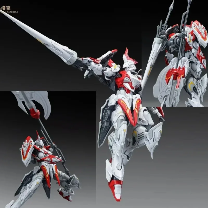 Фото В наличии НОВИНКА Оригинальный набор для сборки модели SNAA SC-008 Soul Spear Lamorak Deluxe Edition HG 1/144, фигурка Рыцарей Круглого стола №5