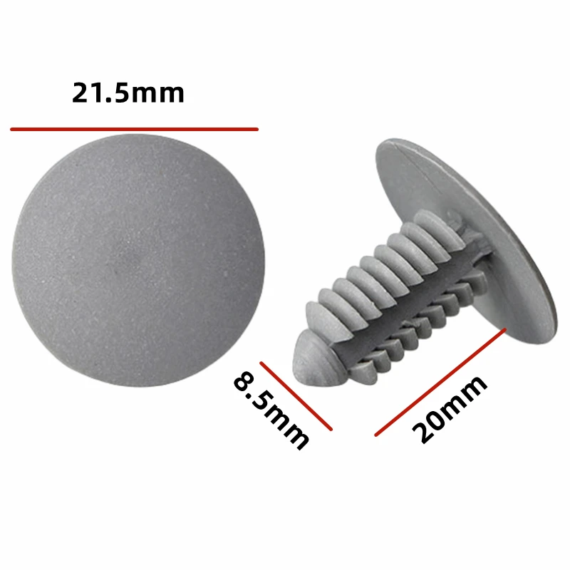 

OEM 10 шт. подходят для 8 мм отверстия пластиковые зажимы для рождественской елки пружинный авто зажим пластиковый заклепка зажим автомобильная пластиковая застежка A137