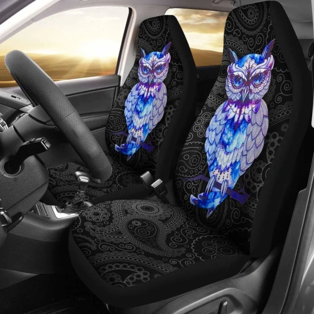 

Blue Owl Car Seat Covers 174716,Pack of 2 Universal Front Seat Protective Cover