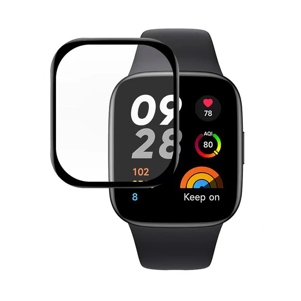 

Full Screen Protector For Xiaomi Redmi Watch 3 Curved Film Samrtwatch Protective Not Glass