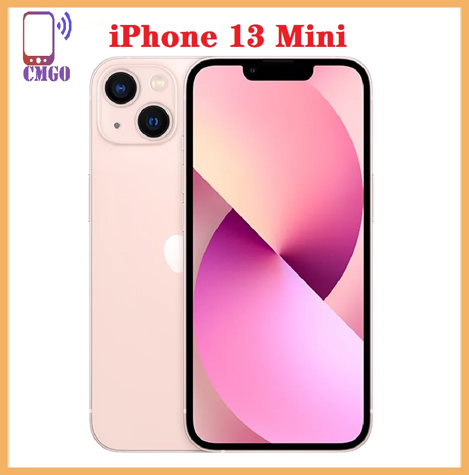 

Unlocked iPhone 13 Mini 5.4" RAM 4GB ROM 128/256GB A15 Bionic IOS Face ID 5G iphone 13mini Cell Phone