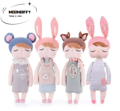 

Original New Style Unique Gifts Sweet Cute Angela Rabbit Doll Metoo Baby Plush Doll for Kids Bicycle Teapot Pudding