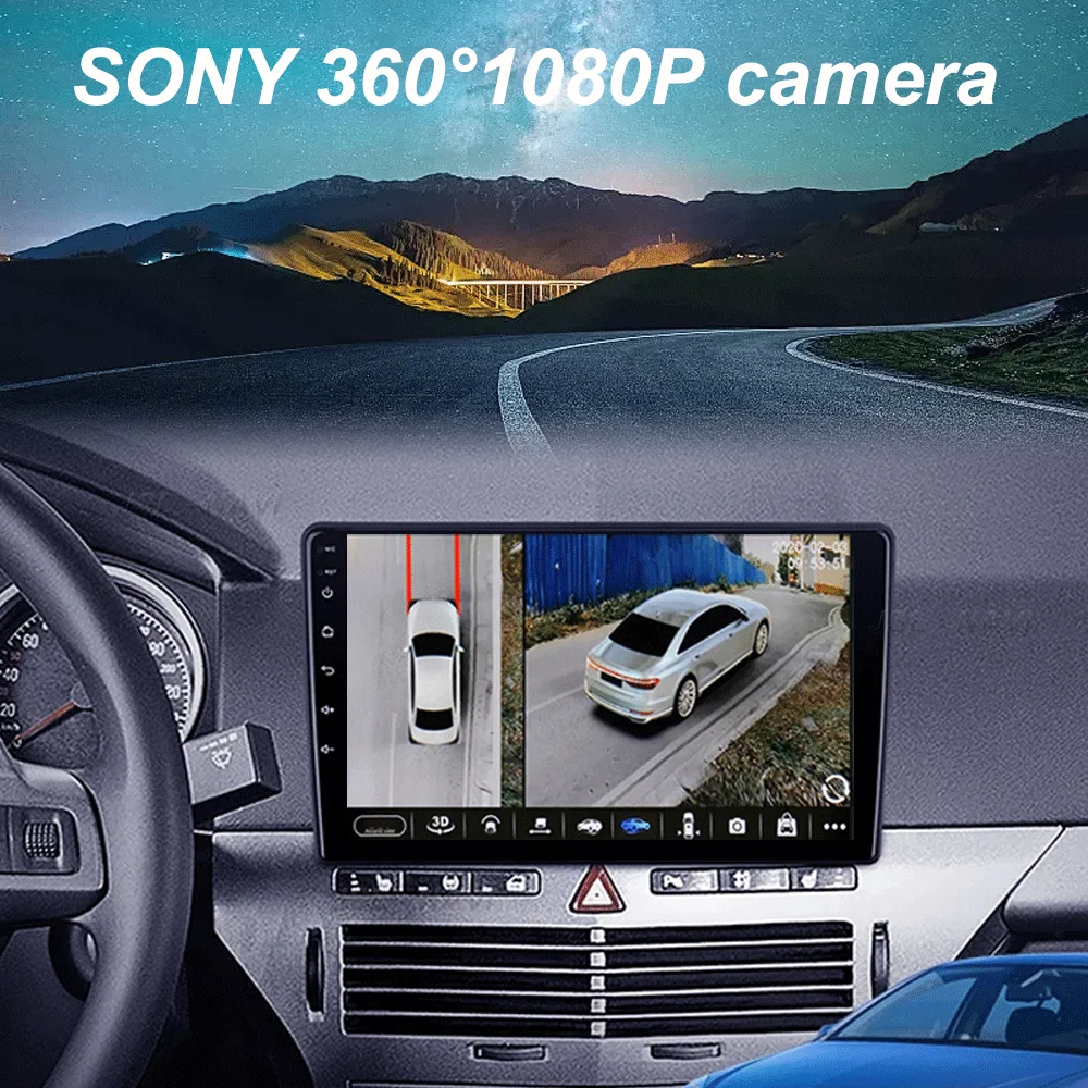 Автомобильный радиоприемник Android 15 Carplay Auto для Opel Astra H 2006 2007 2008-2014 GPS-навигация Видеоплеер 2 Din Стерео DVD Мультимедиа (art.: 3920ccfb52367) - 3920ccfb52367