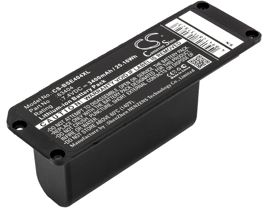 

Аккумулятор для динамика CS для Bose Soundlink Mini 413295, подходит для литий-ионных аккумуляторов 413295 в, 7,40 мАч/3400 Вт/ч