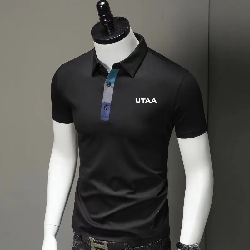 

Men's Golf Clothing Summer Utaa Golf T-shirt Polo Short Sleeve Tee Men Comfortable Soft Breathable Men Golf Wear Luxury T-shirt