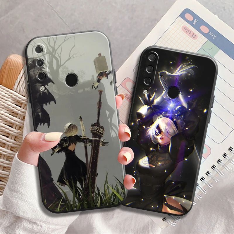 

Phone Case For HUAWEI P20 P30 P40 Lite Pro Plus P20 Lite 2019 P Smart 2020 2019 Z 5G Shell Protective TPU Black Carcasa