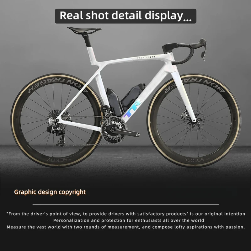 Фото Наклейки на раму велосипеда TREK Madone 8-го поколения SL9, виниловые наклейки для изменения цвета, комплект наклеек с логотипом. №4