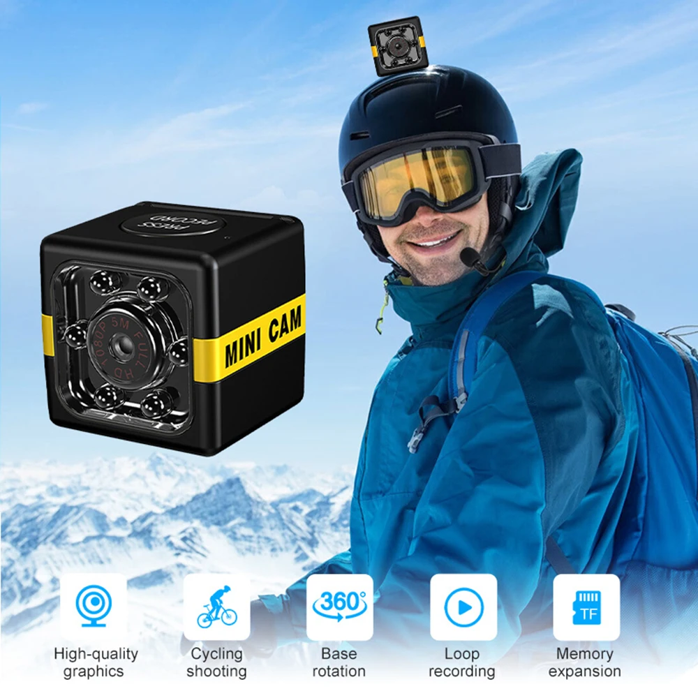 Мини-камера FX01, HD 1080P, ночное видение