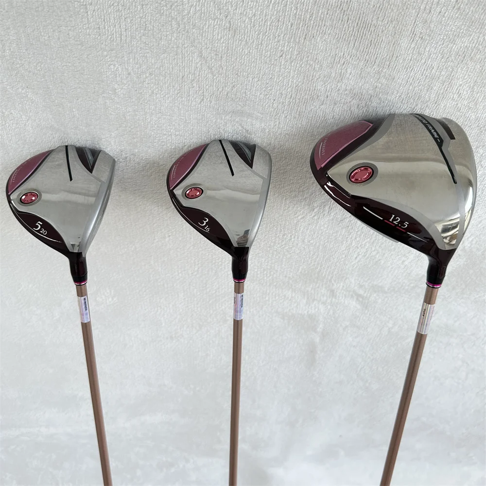 

Женские клюшки для гольфа MP1200 golf driver MP1200 wood, графитовый Вал Flex L с крышкой на голову