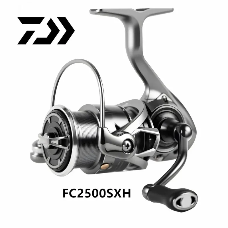 Фото Катушка спиннинговая DAIWA с максимальной нагрузкой 15 кг, цельнометаллической шпулей и рукояткой, для морской и пресноводной рыбалки, подходит для любых видов рыб. №5