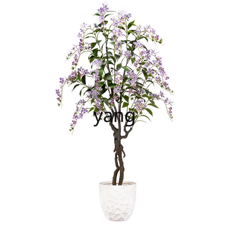 XYY светлый роскошный высококачественный вертикальный шелковый жасмин имитация