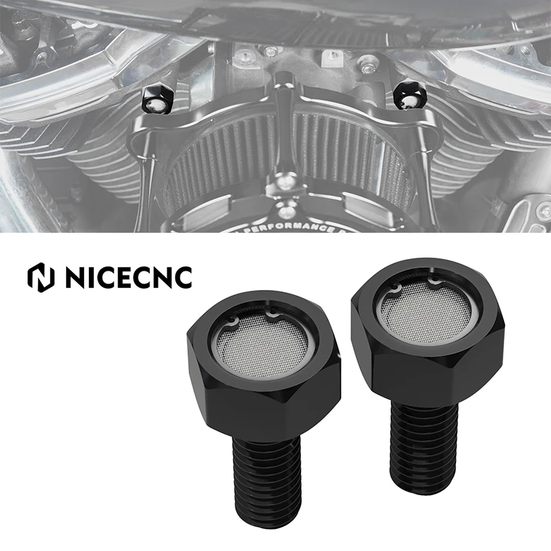 Болты для очистки воздушного фильтра Harley Touring FLHR FLHRXS Street Glide FLHX Electra Ultra Limited Freewheeler