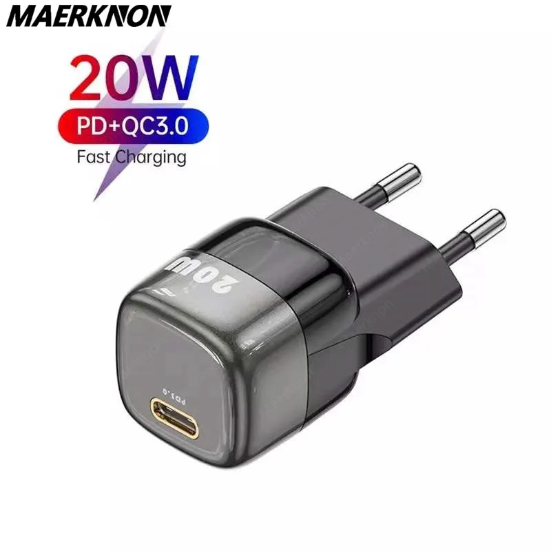 

20W Phone Charger USB C Faset Charger For iPhone 13 12 11 Pro Max Xiaomi Redmi Huawei Samsung Galaxy S21 FE Mobile Phone Charger