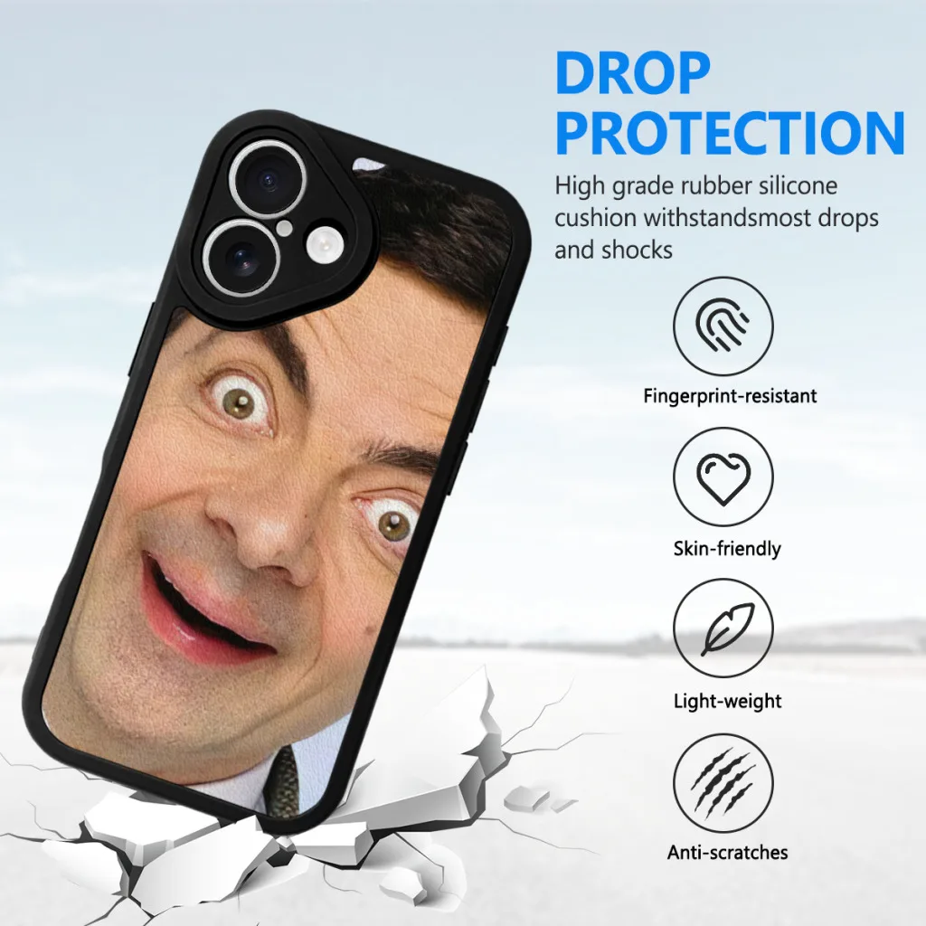 Чехол для телефона Mr. Bean iPhone 16 Pro Max силиконовый чехол