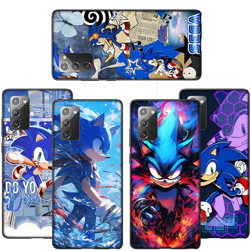 Чехол SO18 Anime Sonics Hedgehog для Huawei Nova 5T 4E 3i 3 2 2i Y6 Y6P Y7 Y9 Honor 20 20s 9X 7C Prime Lite 2019