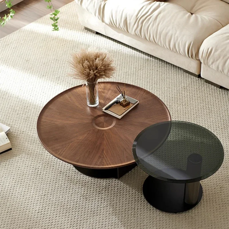 Итальянский минималистичный летающий круглый кофейный боковой комбинированный