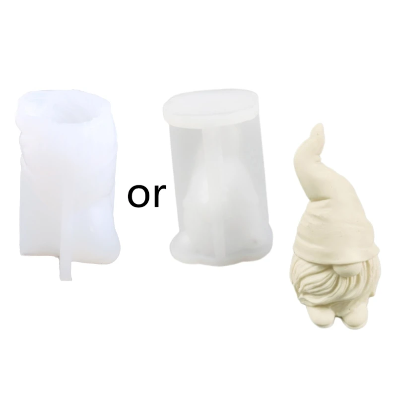 

Santa Decoration Silicone Mold Epoxy Resin DIY Decoration Making Soap Melt Resin Polymer Clay Home Decorations