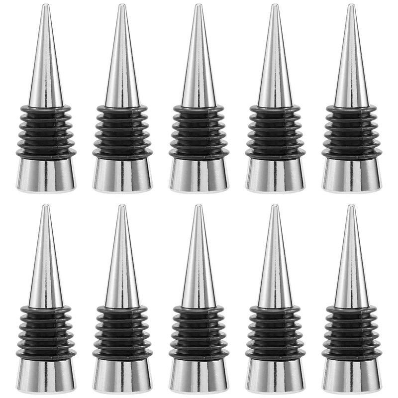 

Wine Stopper,10Pcs Reusable Bottle Stoppers With Leak Proof Airtight,DIY Wine Cork For Bar,Holiday Party,Keep Wine Fresh