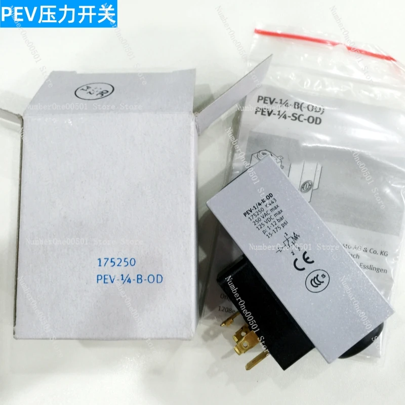 Реле давления PEV-1/4-B-OD 10773 175250 161760 оригинальный подлинный