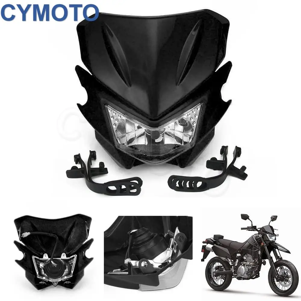 Фото Фара для мотоцикла эндуро/кроссового мотоцикла Kawasaki KLX110 KLX250 KLX300 KX250F KX250 450 KX450F KX KLX 450R 110-501 №3