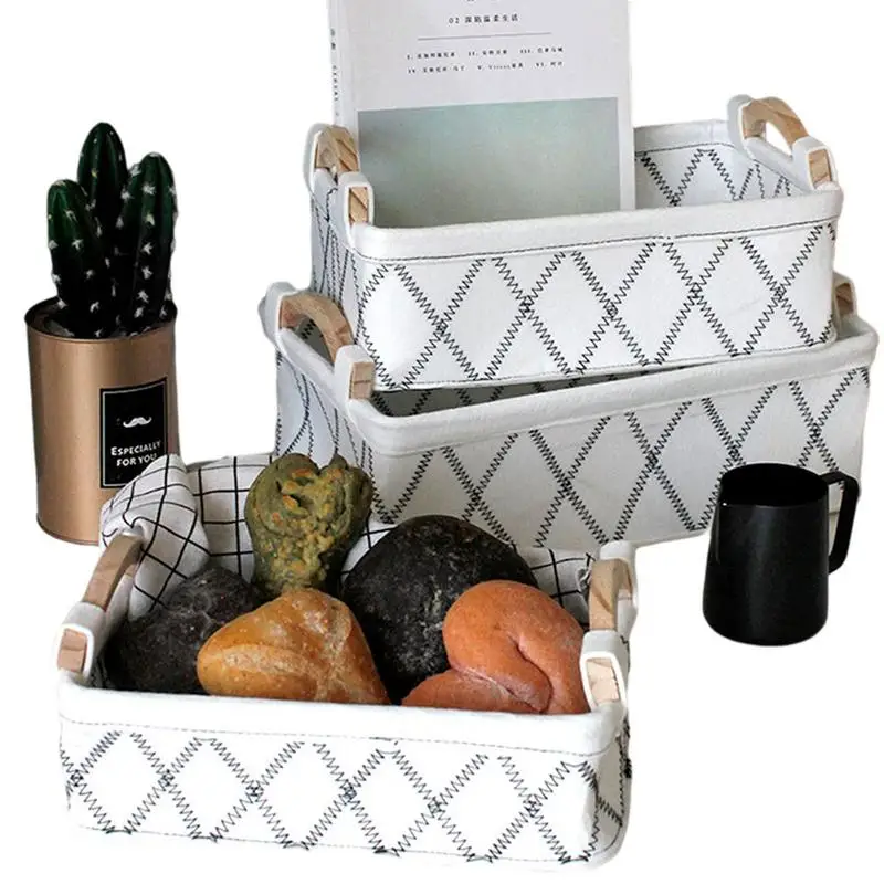 

Большие фетровые корзины для хранения из фетра, вместительные открытые корзины для хранения, удобные для хранения, стильная корзина-органа...