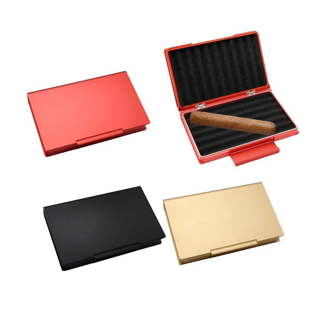 5-10 шт. чехол для сигар портативные инструменты сигарет алюминиевые аксессуары