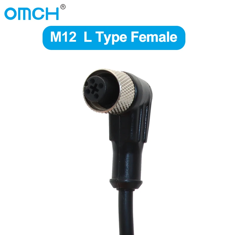 OMCH M8 M12 4-контактный авиационный разъем
