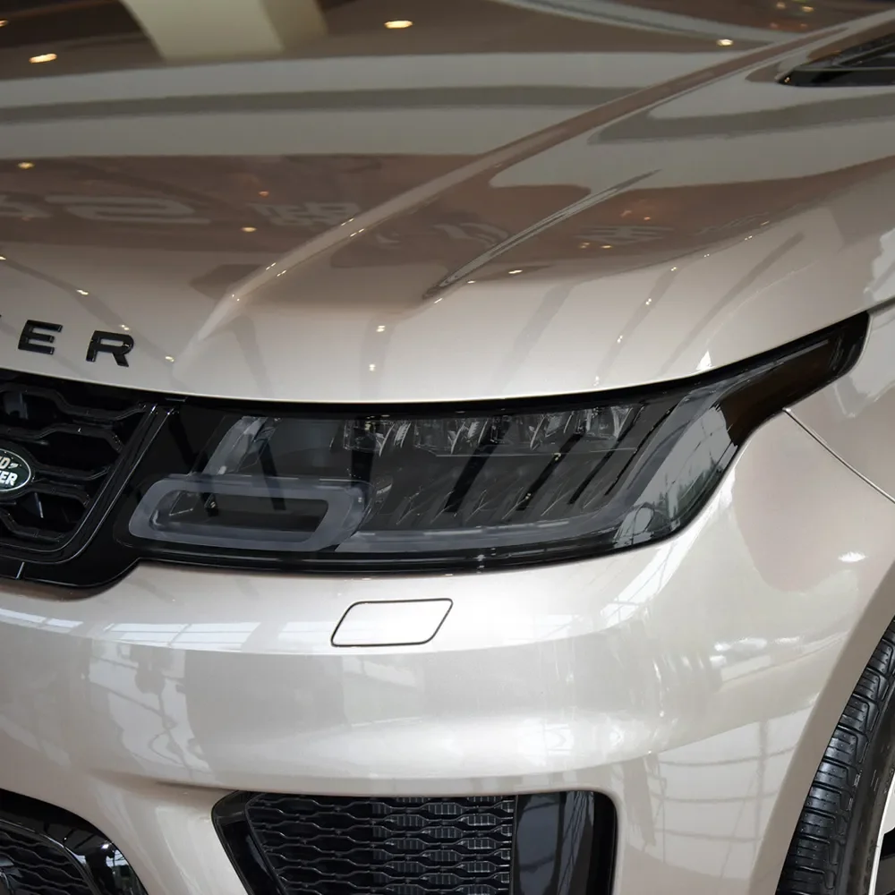 2 шт. для Range Rover Sport L494 2014-настоящее время тонировка автомобильной фары Черная